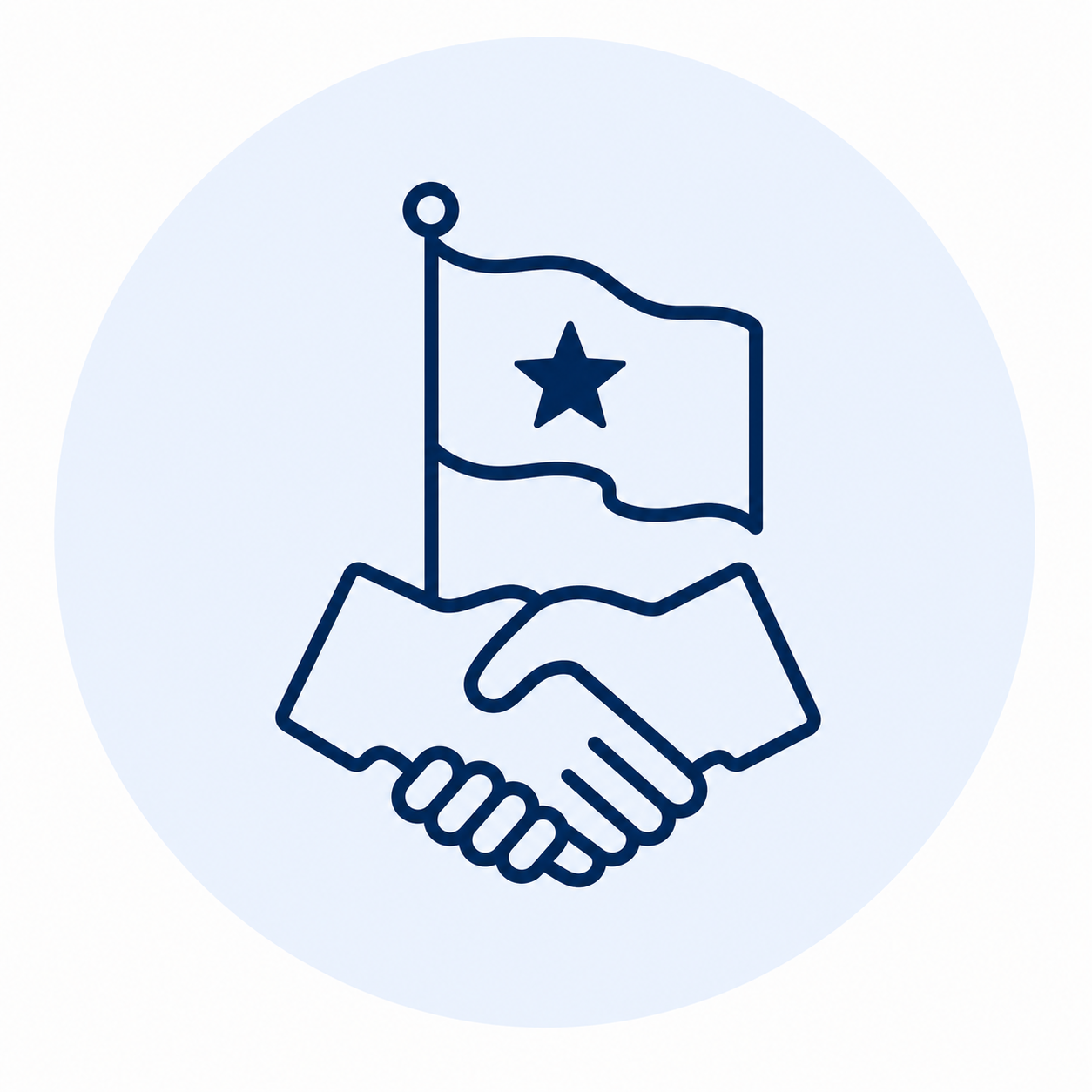Icono de entrega oficial